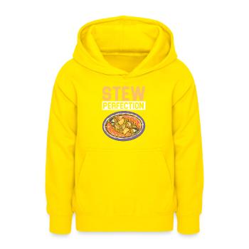 Cioppino Liebhaber Foodie Food Amerikanischer Meer - Teenager Hoodie - Gelb - Vorne - AI Model Teenager Male dark (155cm)