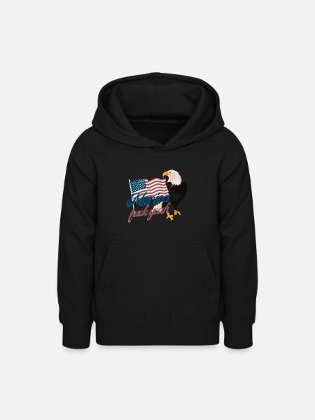 Murica - Teenager Hoodie - Schwarz
