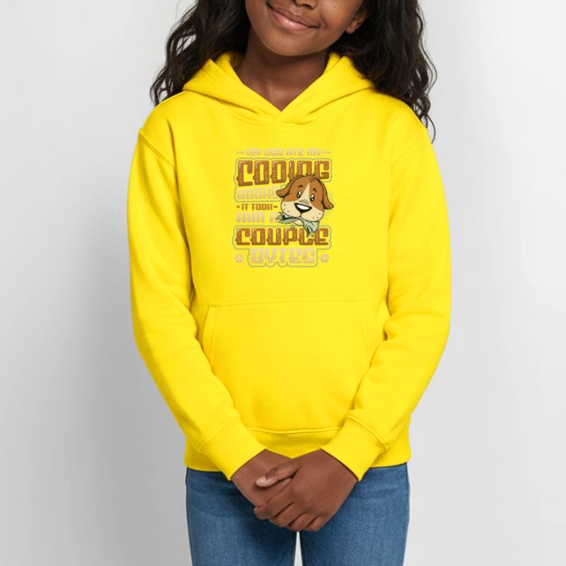 Dog Bytes Code Programmation de blagues informatiques Sweat à capuche Ado