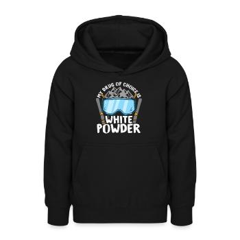 Snowboarders, snowboarders - Teen Hoodie - black - Front - AI Model Teenager Male light (155cm)