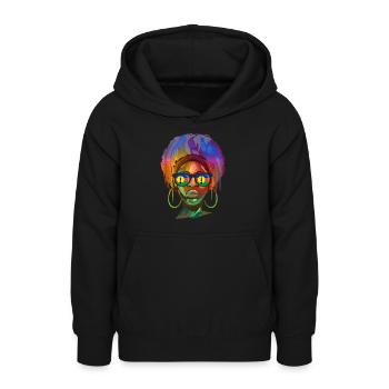 Neukaledonien - Teenager Hoodie - Schwarz - Vorne - AI Model Teenager Male light (155cm)