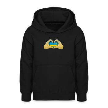 Ruanda - Teenager Hoodie - Schwarz - Vorne - AI Model Teenager Male light (155cm)