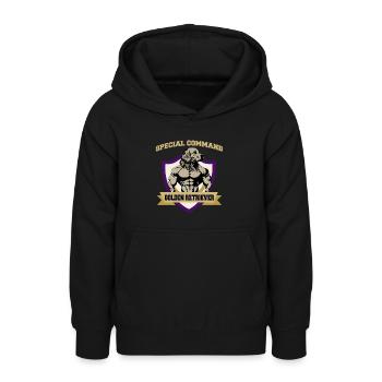 Special Command Golden Retriever - Teenager Hoodie - Schwarz - Vorne - AI Model Teenager Male light (155cm)