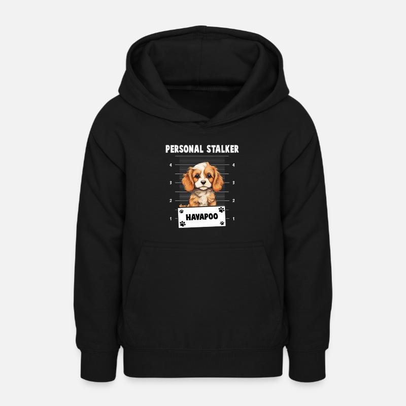 Personal Stalker Havapoo - Sweat à capuche Ado - noir