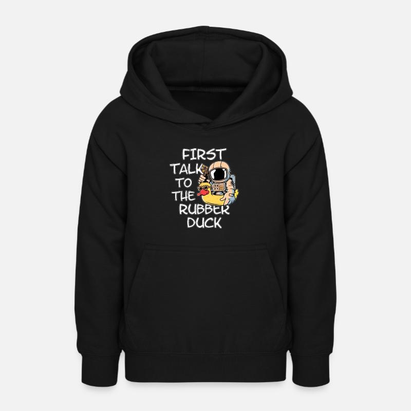 Rubber Duck - Sweat à capuche Ado - noir