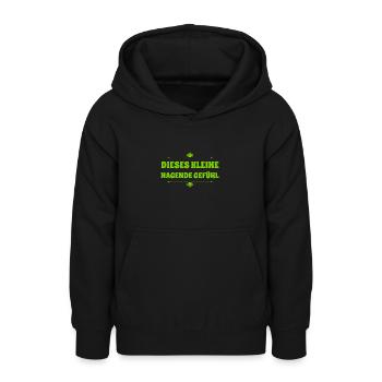 komisches Gefühl - Teenager Hoodie - Schwarz - Vorne - AI Model Teenager Male light (155cm)