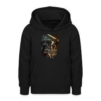 Le Hobbit Thorin Nous Sommes Les Fils De Durin - Sweat à capuche Ado - noir - Devant - AI Model Teenager Male light (155cm)