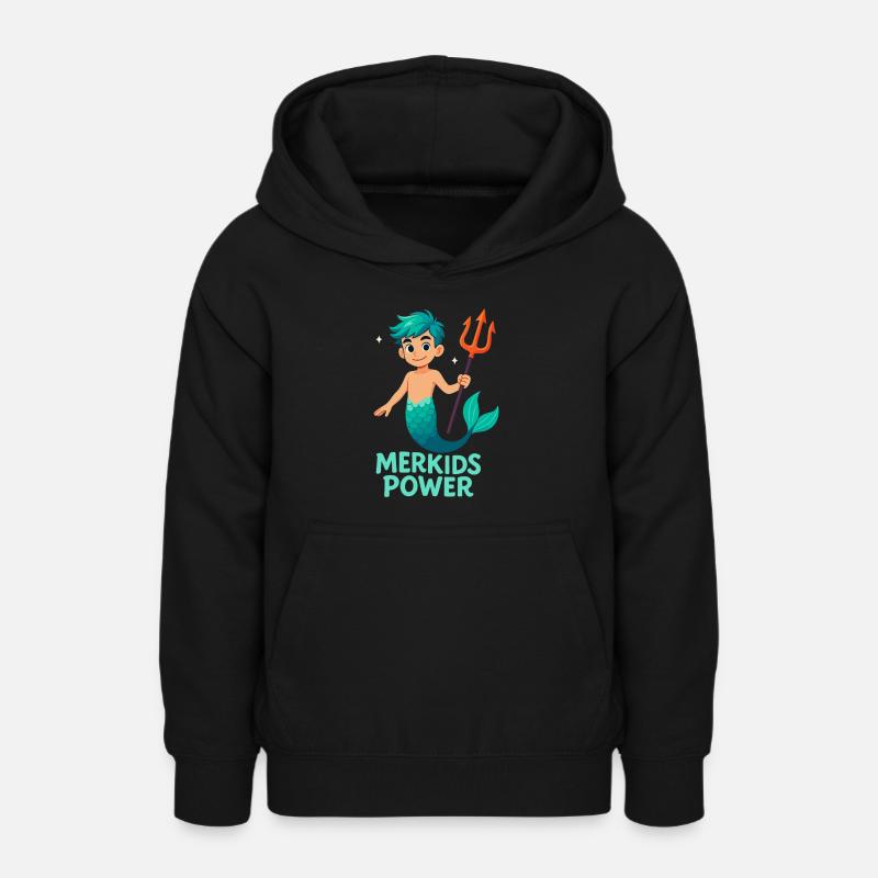 Merkids Power Boy - Sweat à capuche Ado - noir