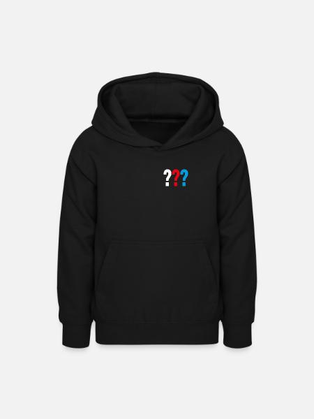Die Drei ??? kleines Logo - Teenager Hoodie - Schwarz