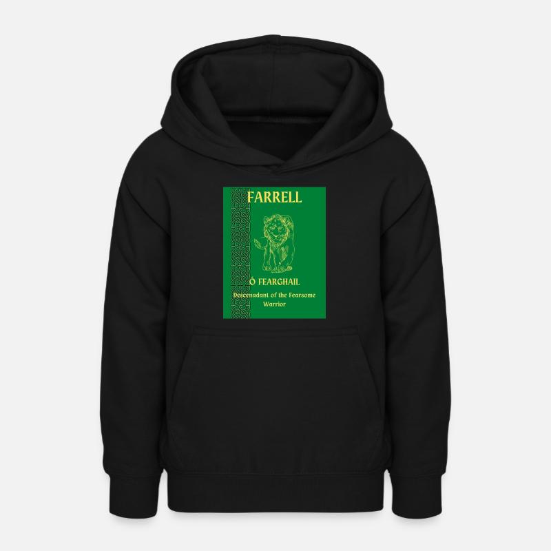 NOM DE FAMILLE FARRELL - Sweat à capuche Ado - noir