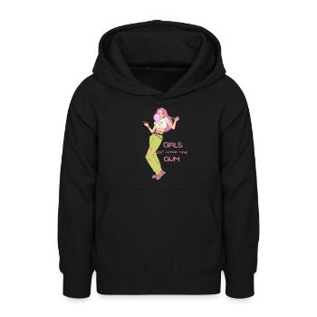 Girls just wanna have gum - Teenager Hoodie - Schwarz - Vorne - AI Model Teenager Male light (155cm)
