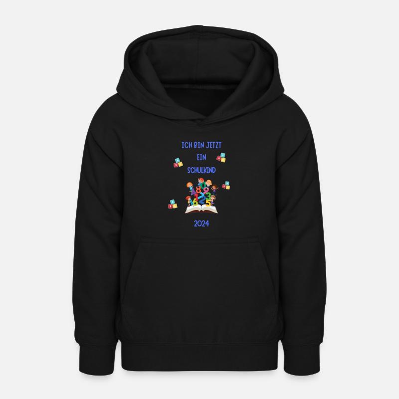 Je suis écolier 2024 - Sweat à capuche Ado - noir