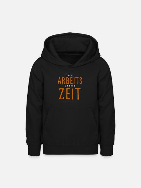 Arbeitszeitbetrug AFK im Real Life - Teenager Hoodie - Schwarz