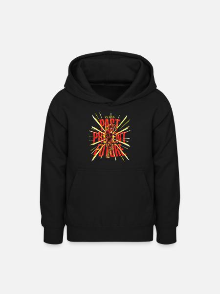 The Flash Past, Present Future - Teenager Hoodie - Schwarz
