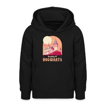 Harry Potter Dreaming Of Hogwarts - Teenager Hoodie - Schwarz - Vorne - AI Model Teenager Male light (155cm)