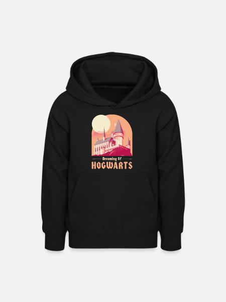 Harry Potter Dreaming Of Hogwarts - Teenager Hoodie - Schwarz