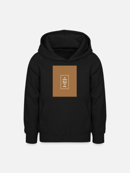 Erfolg im Leben - Teenager Hoodie - Schwarz