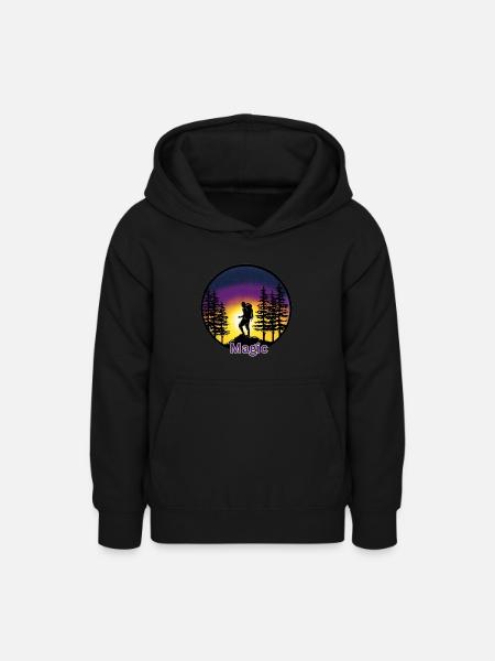 Zauberei - Teenager Hoodie - Schwarz