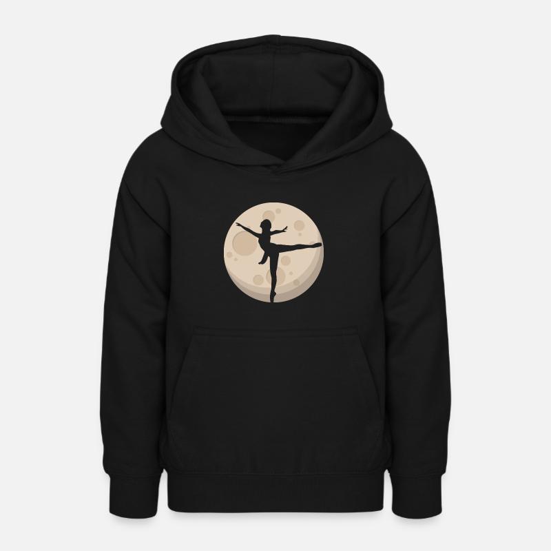 Danseur au clair de lune - Sweat à capuche Ado - noir