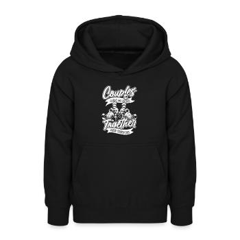 Go Kart Karting Karting Karting Driver Couples - Sweat à capuche Ado - noir - Devant - AI Model Teenager Male light (155cm)