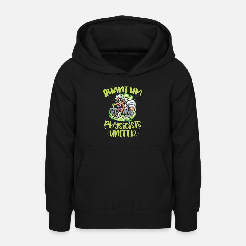 Physique Physiciens Scientifiques Physique quantique - Sweat à capuche Ado - noir