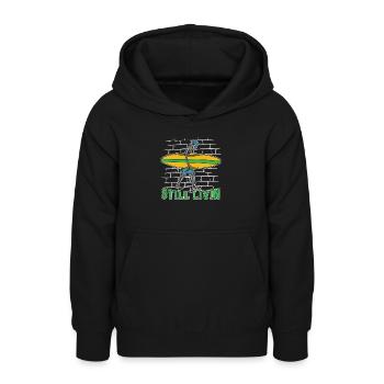 Surfer Surfen - Teenager Hoodie - Schwarz - Vorne - AI Model Teenager Male light (155cm)
