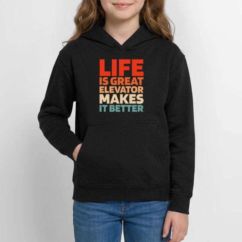 Elevator Elevator Teen Hoodie