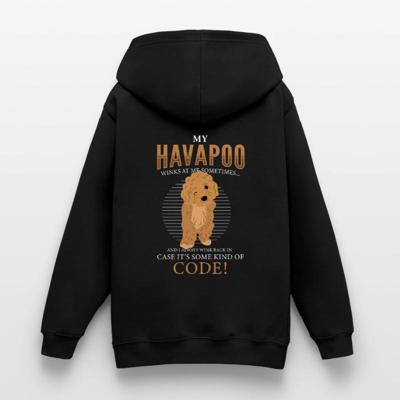 havapoo, havapoo Pudel Mischling, havapoo humor, Teenager Hoodie