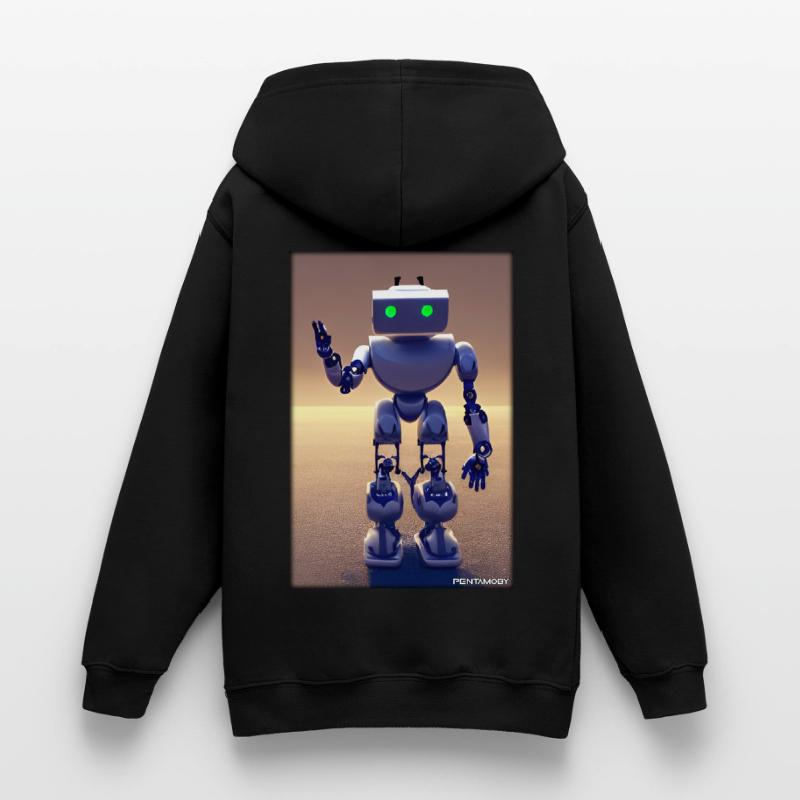 Robot Future Technology Science Android Teen Hoodie