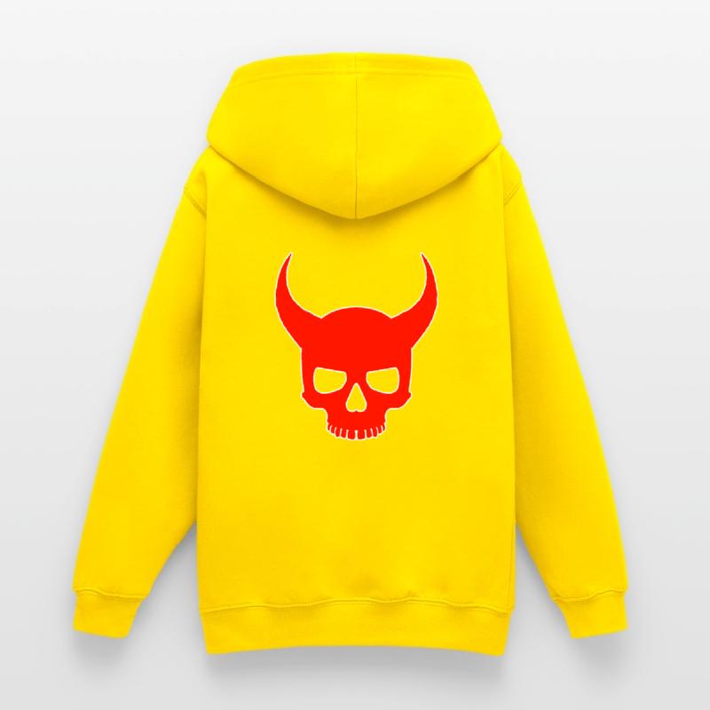 Devil Skull Teen Hoodie