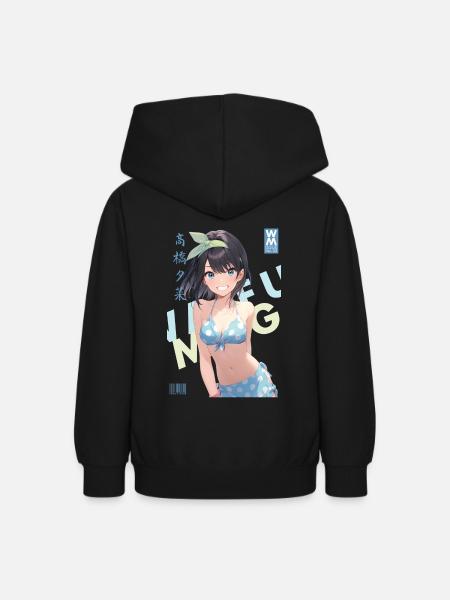 Waifu Mag n° 02 - Yuna Takahashi - Sweat à capuche Ado - noir