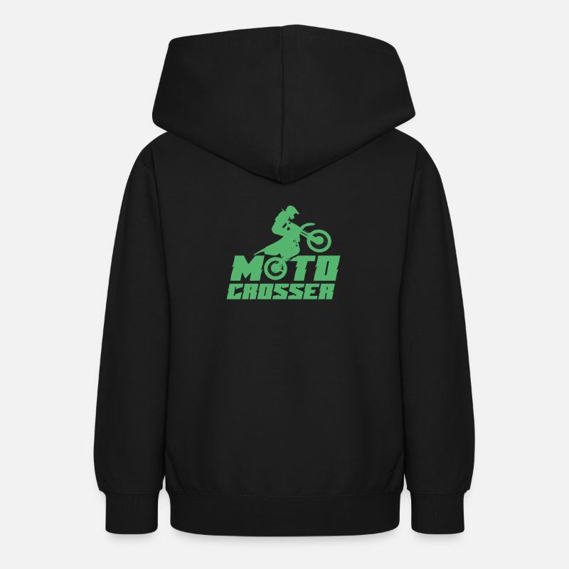 Moto-moto - Sweat à capuche Ado - noir