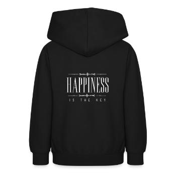Spruch Zitat - Teenager Hoodie - Schwarz - Hinten - AI Model Teenager Male light (155cm)