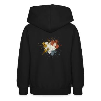 Puzzle - Sweat à capuche Ado - noir - Dos - AI Model Teenager Male light (155cm)