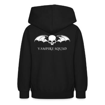 Vampire Squad bnw - Sweat à capuche Ado - noir - Dos - AI Model Teenager Male light (155cm)