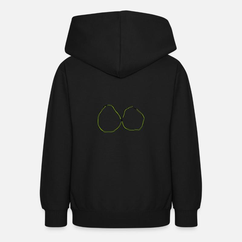 pamplemousse - Sweat à capuche Ado - noir