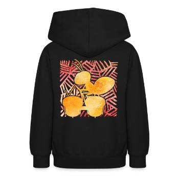 Ameise - Teenager Hoodie - Schwarz - Hinten - AI Model Teenager Male light (155cm)