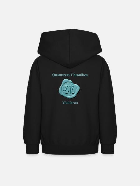 Quamtrem Chroniken - Teenager Hoodie - Schwarz