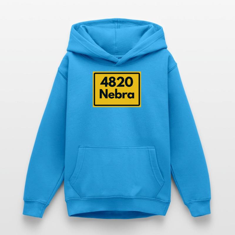 OLD POSTCODE POSTCODE 4820 NEBRA HEIMATSTOLZ Teen Hoodie