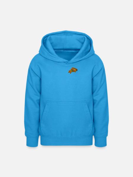 Pizza - Teenager Hoodie - Meeresblau