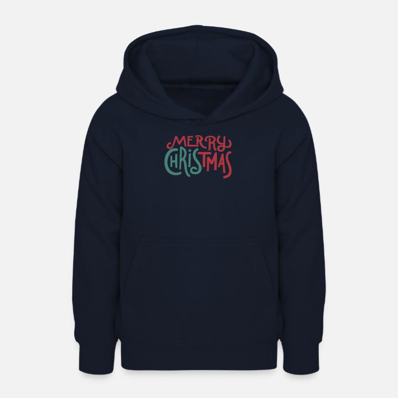 Joyeux Noël - Sweat à capuche Ado - marine