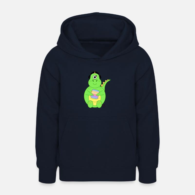NeuroDino - Sweat à capuche Ado - marine