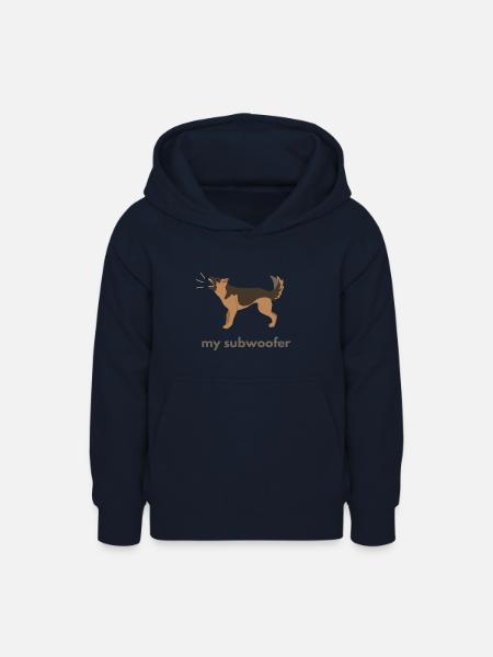 Subwoofer - Teenager Hoodie - Navy
