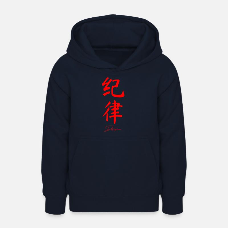 Chinois - Sweat à capuche Ado - marine