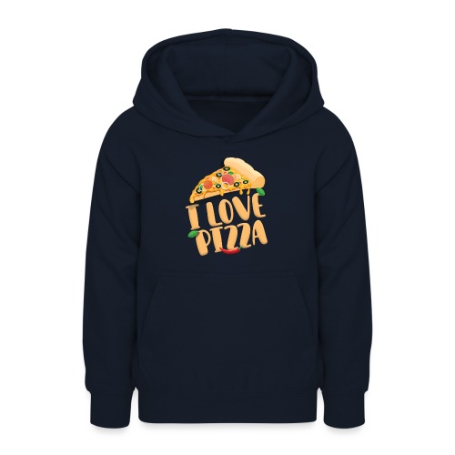 I Love Pizza - Teenager Hoodie