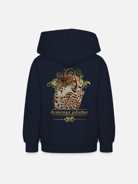 Gepard - Teenager Hoodie - Navy