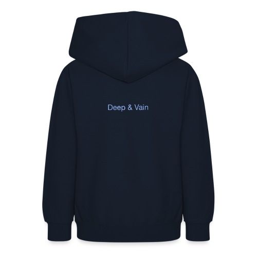 Deep&Vain Text Logo - Teenager hoodie