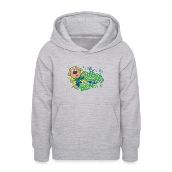 Talking Ben 100% Genius - Teenager Hoodie - Hellgrau meliert - Vorne - AI Model Teenager Male dark (155cm)