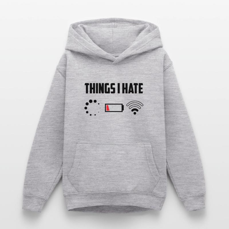 Things I Hate Programmer Coder Coding Developer So Teenager Hoodie