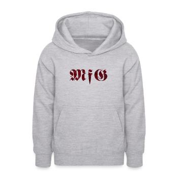 Mit freundlichen Grüßen - Teenager Hoodie - Hellgrau meliert - Vorne - AI Model Teenager Male dark (155cm)